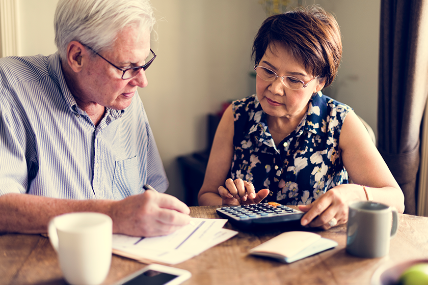 Couple Filling Appication Form 