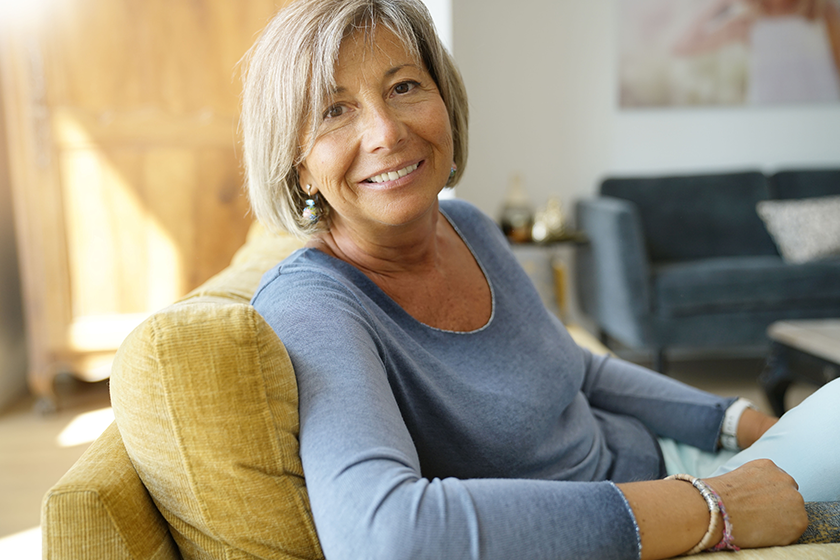 Smiling senior woman 